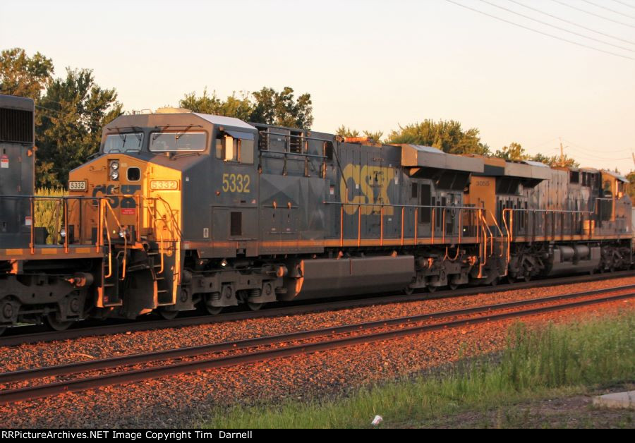 CSX 5332 on Q157-404 combo.